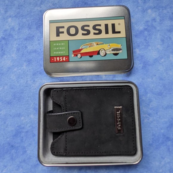 Fossil Other - Fossil Leather Money Clip wallet
